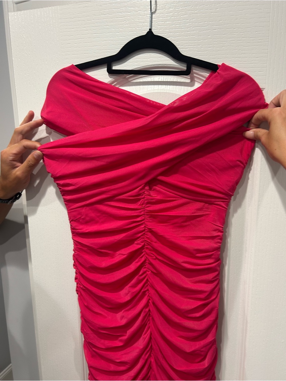 Hello Molly Ruched Strapless Dress - Picture 2 of 5